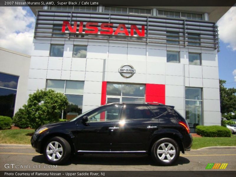 Super Black / Cafe Latte 2007 Nissan Murano SL AWD