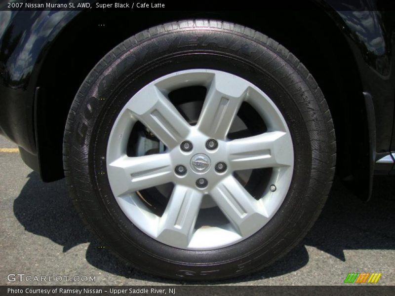 Super Black / Cafe Latte 2007 Nissan Murano SL AWD