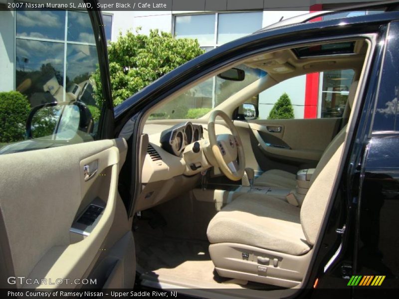 Super Black / Cafe Latte 2007 Nissan Murano SL AWD