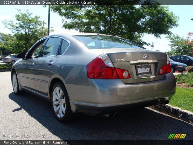 Diamond Graphite Metallic / Graphite 2007 Infiniti M 35x Sedan