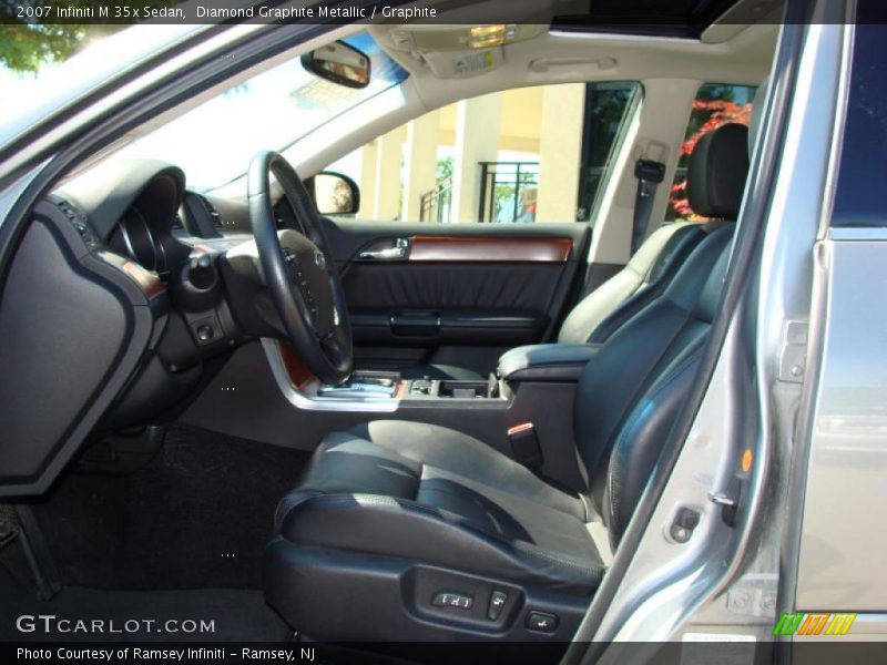 Diamond Graphite Metallic / Graphite 2007 Infiniti M 35x Sedan