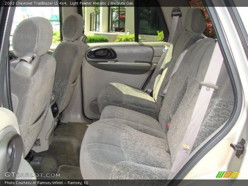 Light Pewter Metallic / Medium Oak 2003 Chevrolet TrailBlazer LS 4x4