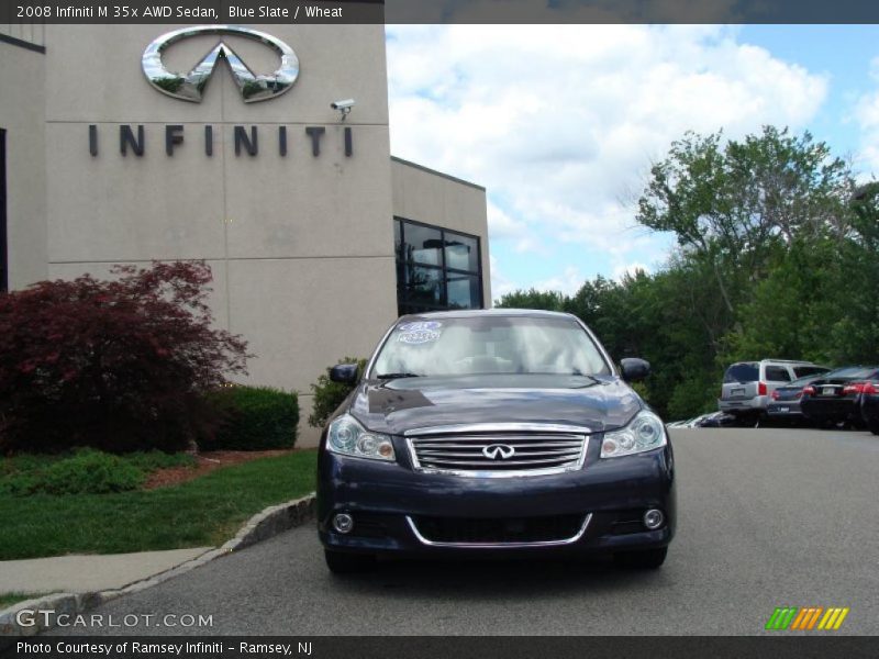 Blue Slate / Wheat 2008 Infiniti M 35x AWD Sedan