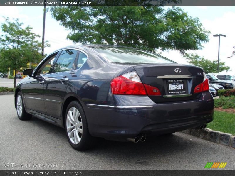 Blue Slate / Wheat 2008 Infiniti M 35x AWD Sedan