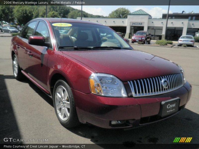 Merlot Metallic / Pebble 2006 Mercury Montego Luxury