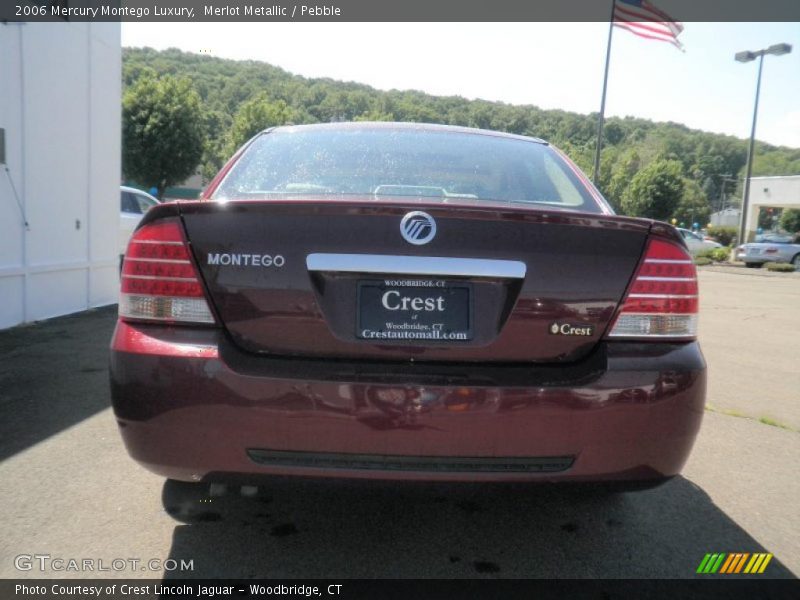 Merlot Metallic / Pebble 2006 Mercury Montego Luxury