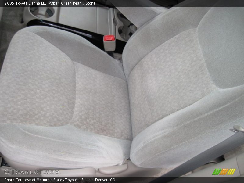 Aspen Green Pearl / Stone 2005 Toyota Sienna LE