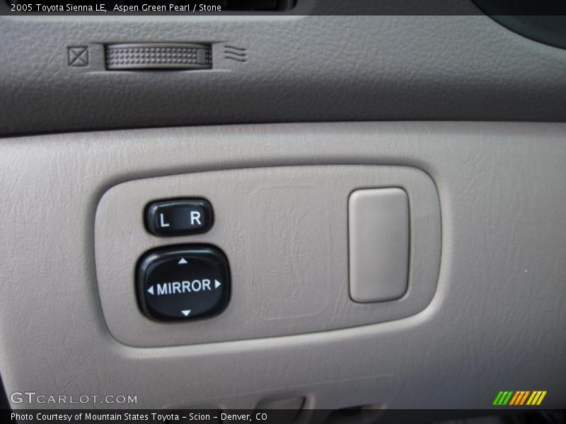 Aspen Green Pearl / Stone 2005 Toyota Sienna LE