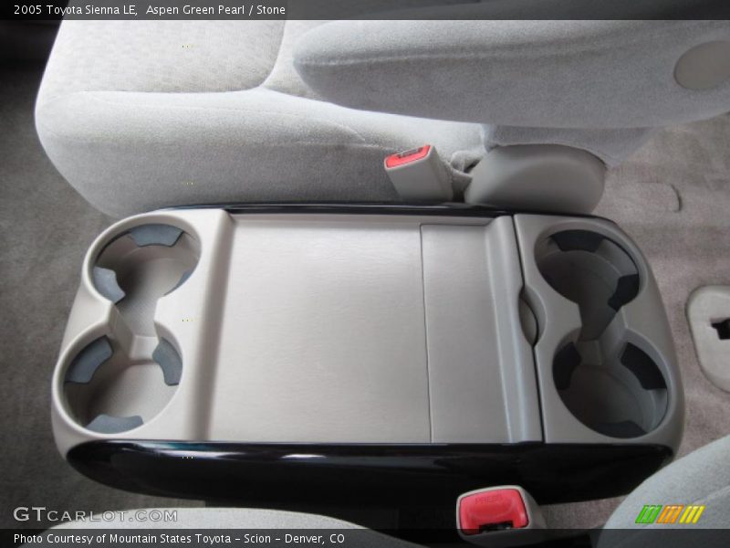 Aspen Green Pearl / Stone 2005 Toyota Sienna LE