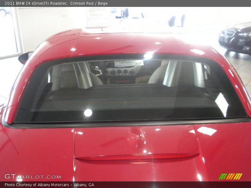 Crimson Red / Beige 2011 BMW Z4 sDrive35i Roadster