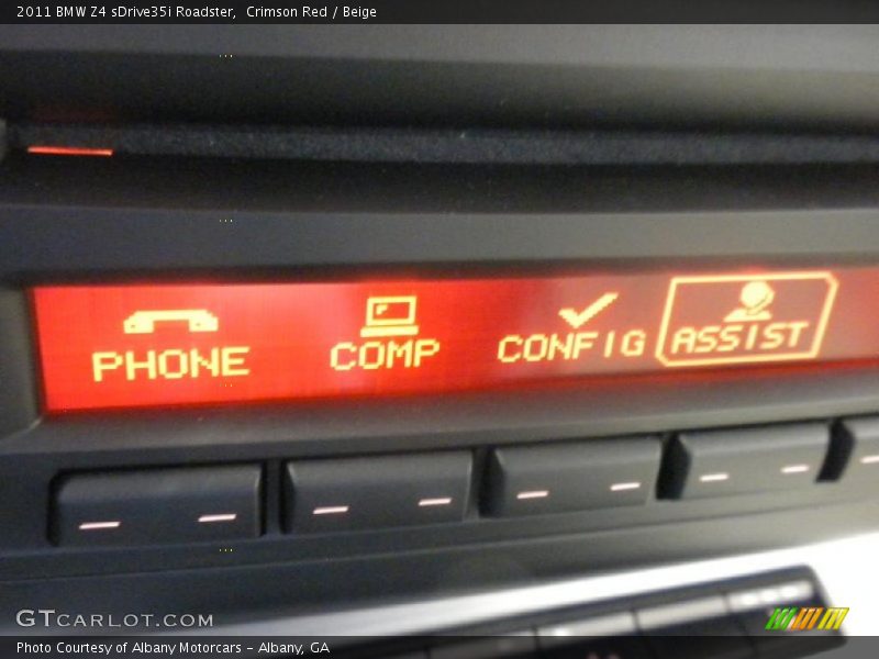Crimson Red / Beige 2011 BMW Z4 sDrive35i Roadster