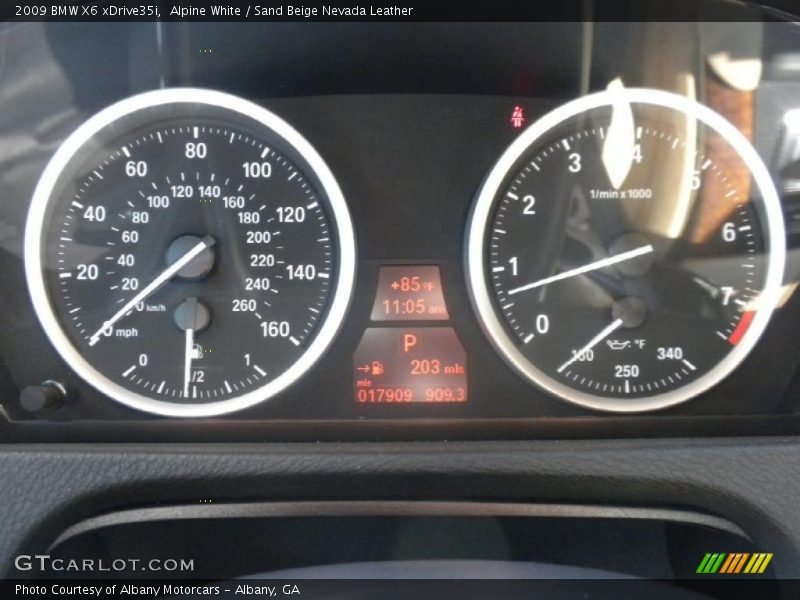 Alpine White / Sand Beige Nevada Leather 2009 BMW X6 xDrive35i