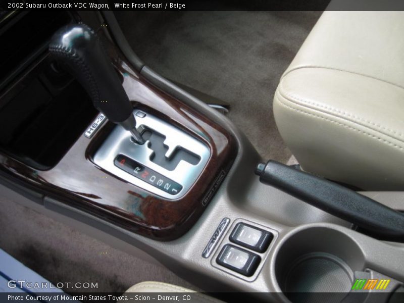 White Frost Pearl / Beige 2002 Subaru Outback VDC Wagon