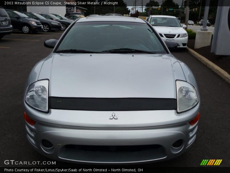 Sterling Silver Metallic / Midnight 2003 Mitsubishi Eclipse GS Coupe