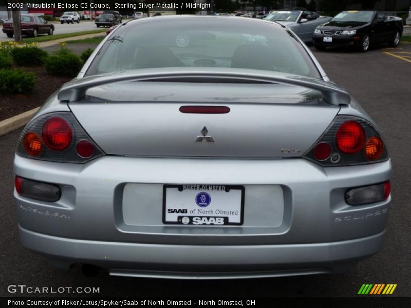 Sterling Silver Metallic / Midnight 2003 Mitsubishi Eclipse GS Coupe
