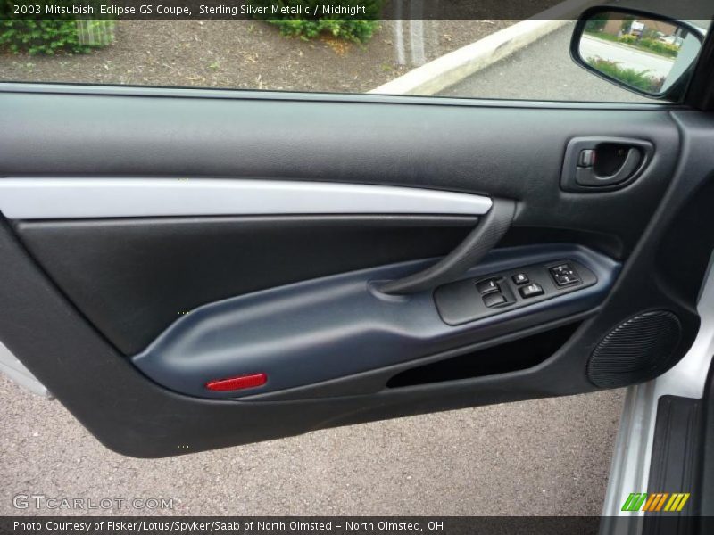 Sterling Silver Metallic / Midnight 2003 Mitsubishi Eclipse GS Coupe