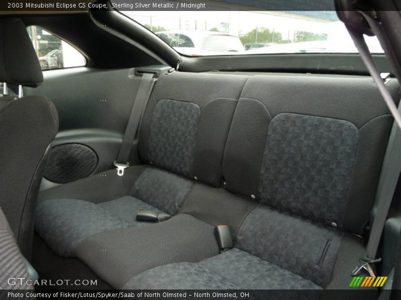 Sterling Silver Metallic / Midnight 2003 Mitsubishi Eclipse GS Coupe