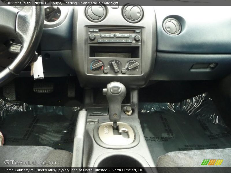 Sterling Silver Metallic / Midnight 2003 Mitsubishi Eclipse GS Coupe