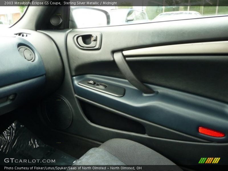 Sterling Silver Metallic / Midnight 2003 Mitsubishi Eclipse GS Coupe