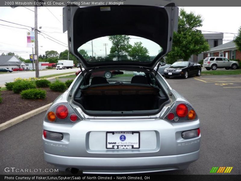 Sterling Silver Metallic / Midnight 2003 Mitsubishi Eclipse GS Coupe
