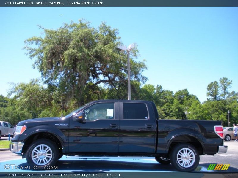 Tuxedo Black / Black 2010 Ford F150 Lariat SuperCrew