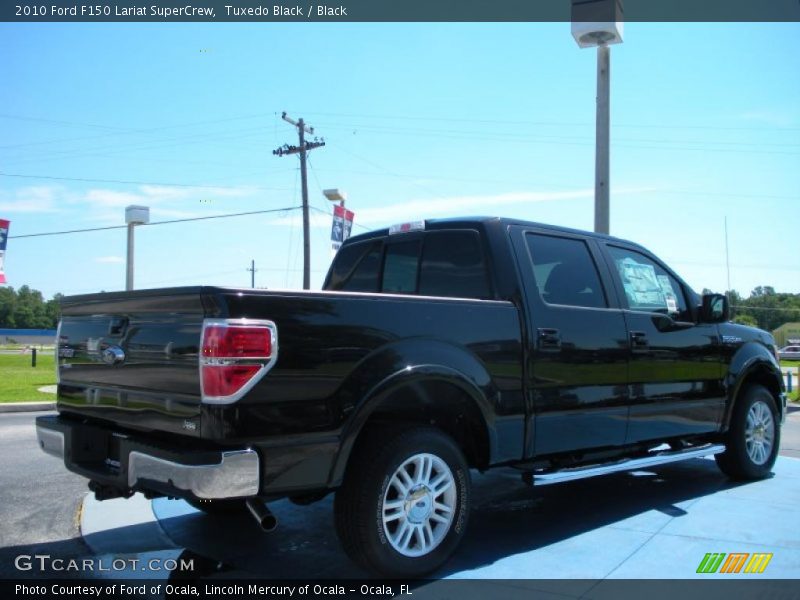 Tuxedo Black / Black 2010 Ford F150 Lariat SuperCrew