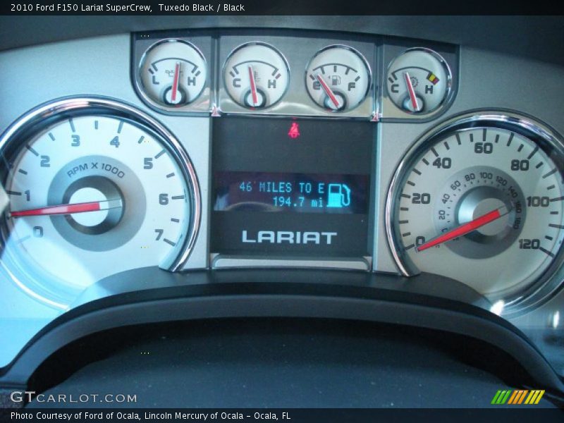 Tuxedo Black / Black 2010 Ford F150 Lariat SuperCrew