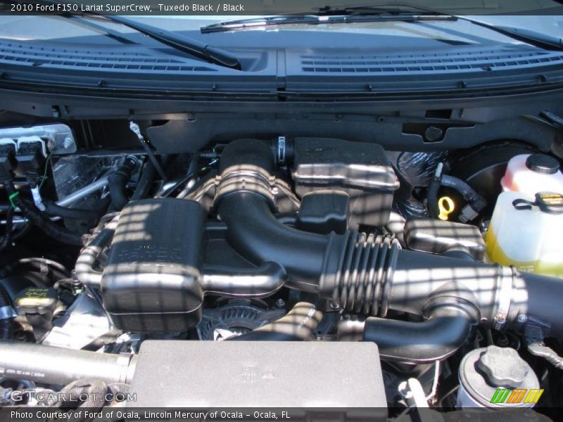 Tuxedo Black / Black 2010 Ford F150 Lariat SuperCrew