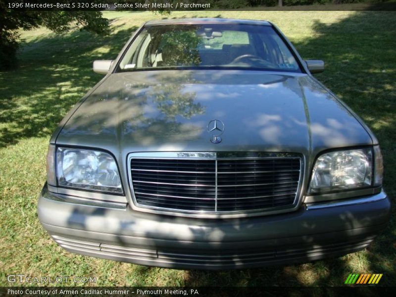 Smoke Silver Metallic / Parchment 1996 Mercedes-Benz S 320 Sedan