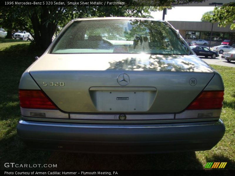 Smoke Silver Metallic / Parchment 1996 Mercedes-Benz S 320 Sedan