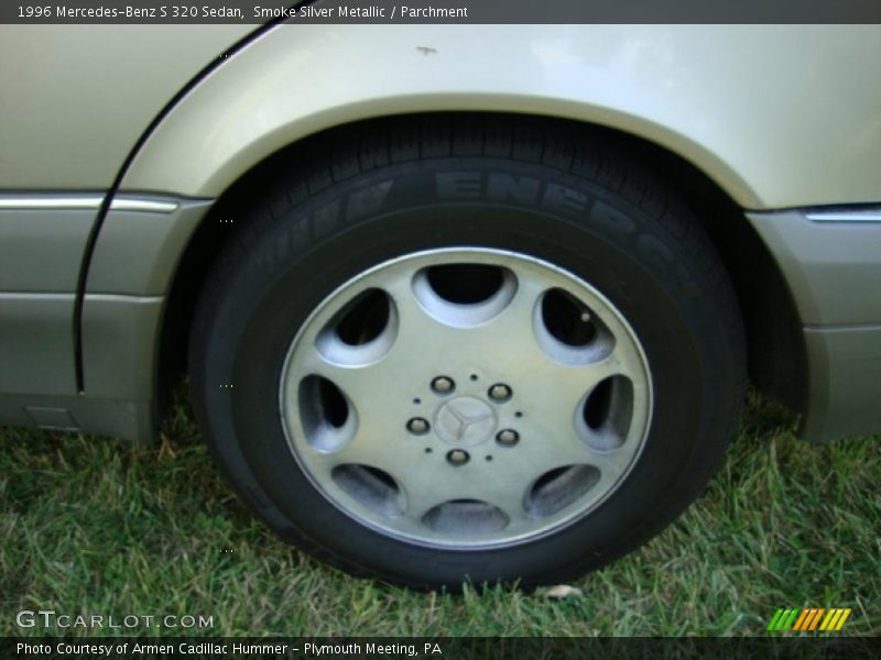 Smoke Silver Metallic / Parchment 1996 Mercedes-Benz S 320 Sedan