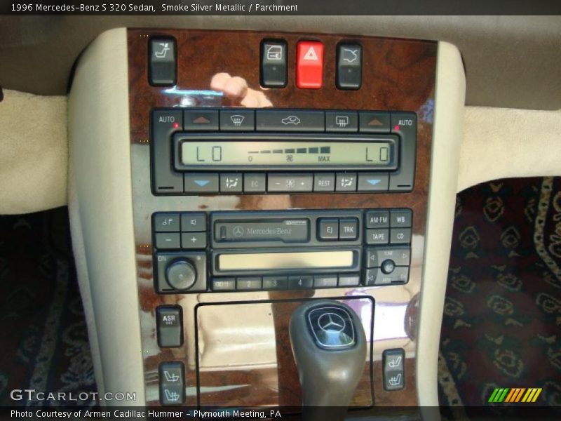 Smoke Silver Metallic / Parchment 1996 Mercedes-Benz S 320 Sedan