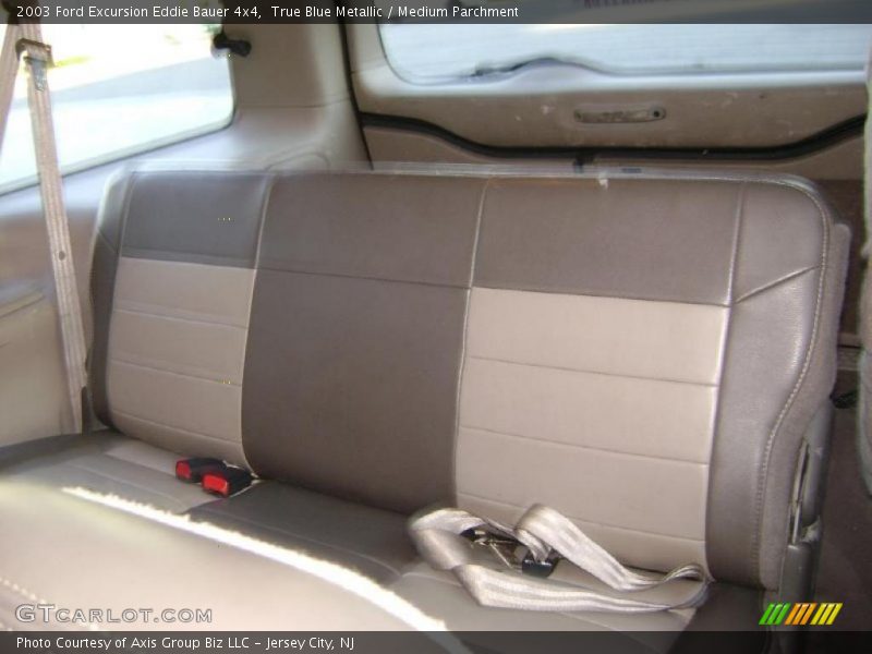 True Blue Metallic / Medium Parchment 2003 Ford Excursion Eddie Bauer 4x4
