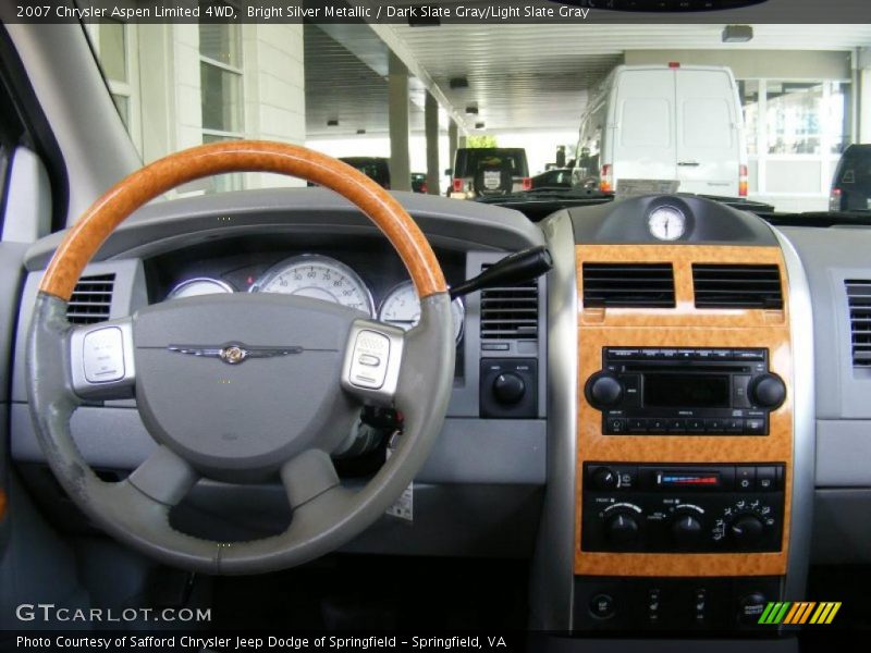 Bright Silver Metallic / Dark Slate Gray/Light Slate Gray 2007 Chrysler Aspen Limited 4WD