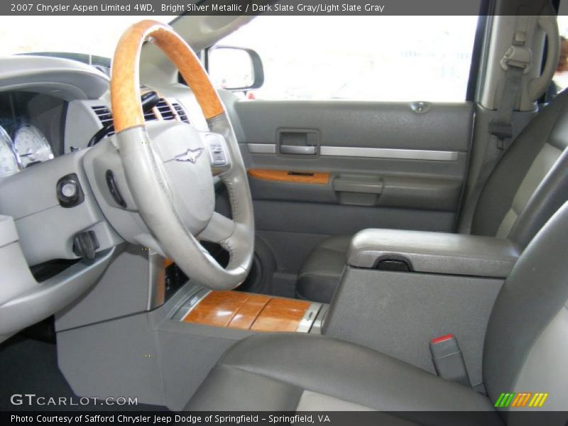 Bright Silver Metallic / Dark Slate Gray/Light Slate Gray 2007 Chrysler Aspen Limited 4WD