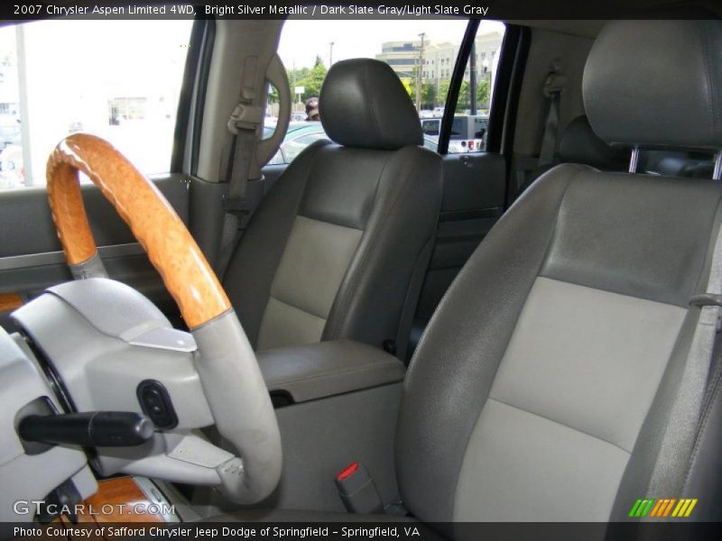 Bright Silver Metallic / Dark Slate Gray/Light Slate Gray 2007 Chrysler Aspen Limited 4WD