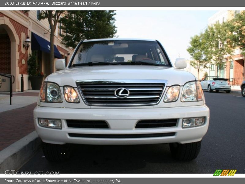 Blizzard White Pearl / Ivory 2003 Lexus LX 470 4x4