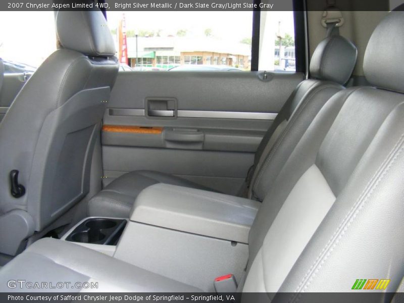 Bright Silver Metallic / Dark Slate Gray/Light Slate Gray 2007 Chrysler Aspen Limited 4WD