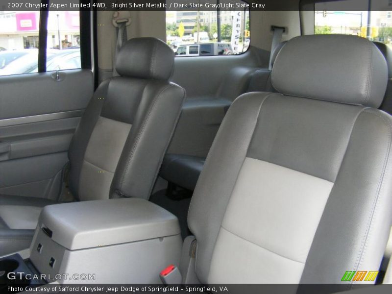 Bright Silver Metallic / Dark Slate Gray/Light Slate Gray 2007 Chrysler Aspen Limited 4WD