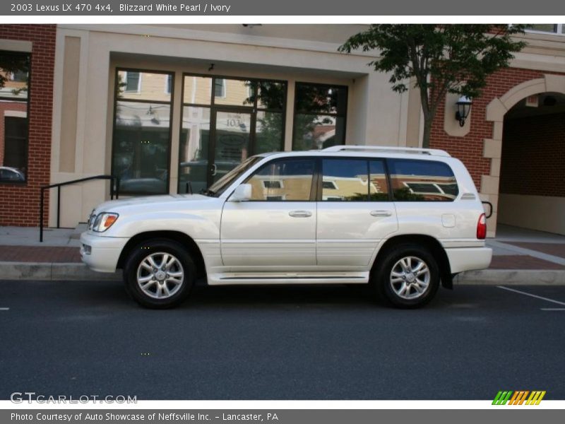 Blizzard White Pearl / Ivory 2003 Lexus LX 470 4x4