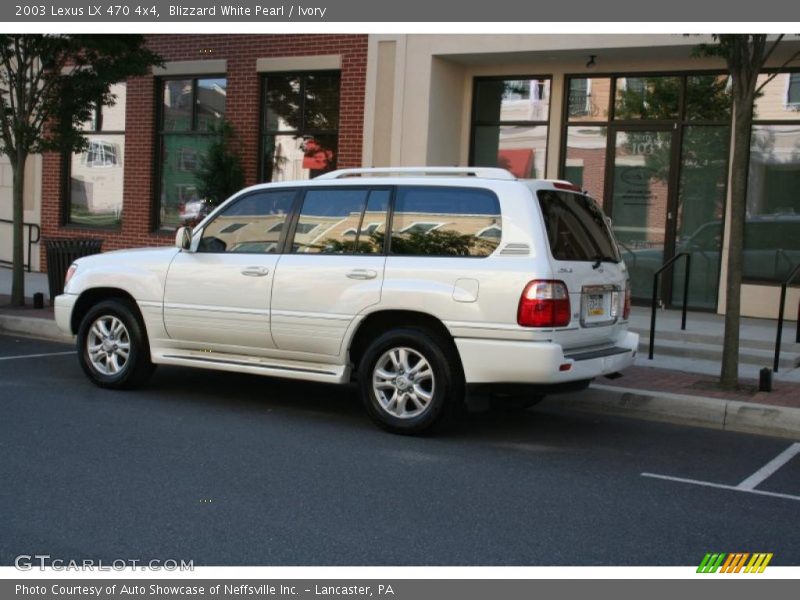 Blizzard White Pearl / Ivory 2003 Lexus LX 470 4x4