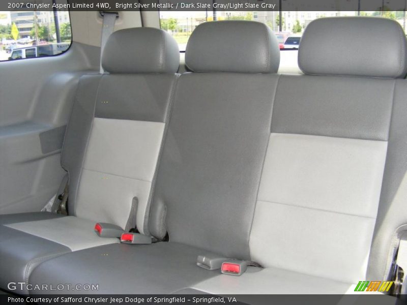 Bright Silver Metallic / Dark Slate Gray/Light Slate Gray 2007 Chrysler Aspen Limited 4WD