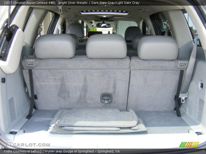 Bright Silver Metallic / Dark Slate Gray/Light Slate Gray 2007 Chrysler Aspen Limited 4WD