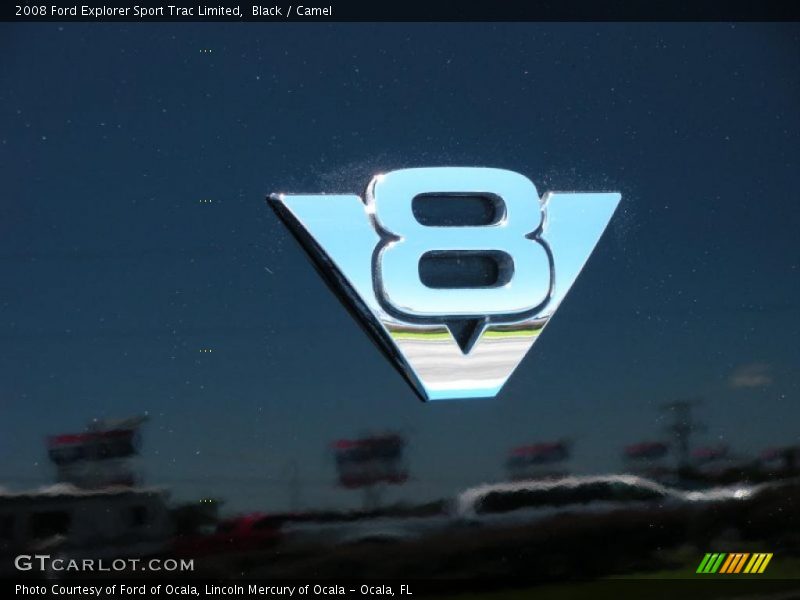 Black / Camel 2008 Ford Explorer Sport Trac Limited