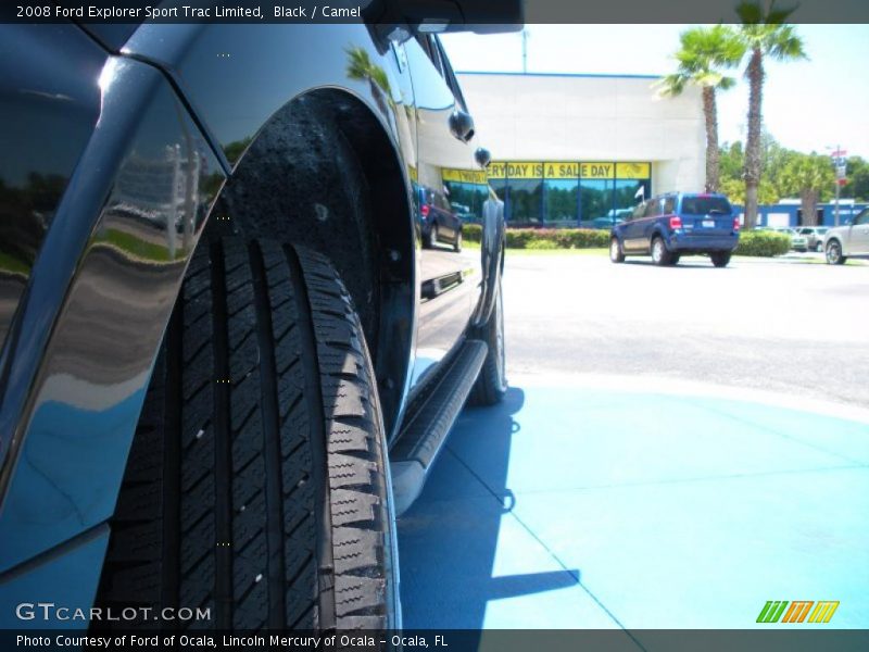 Black / Camel 2008 Ford Explorer Sport Trac Limited