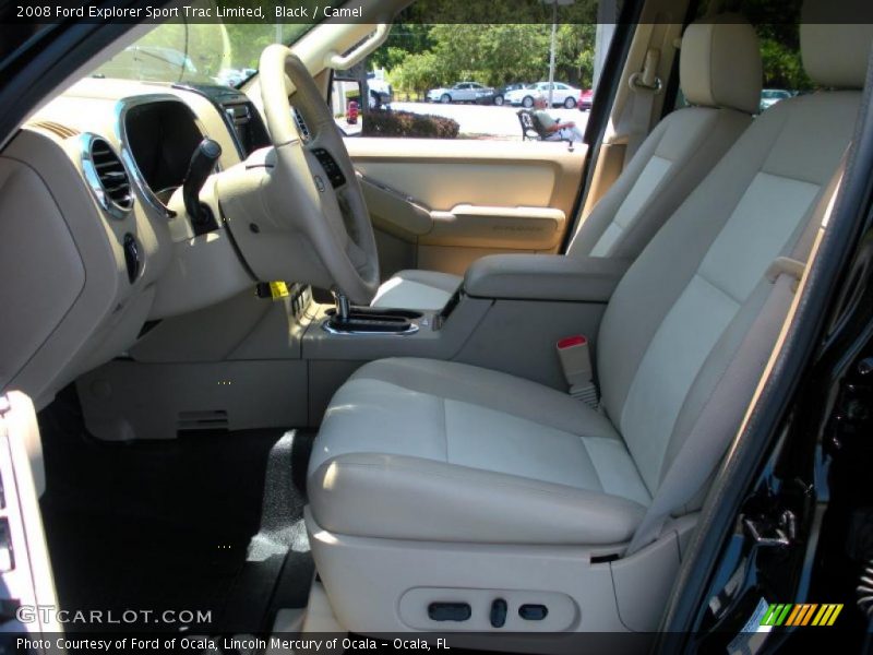 Black / Camel 2008 Ford Explorer Sport Trac Limited
