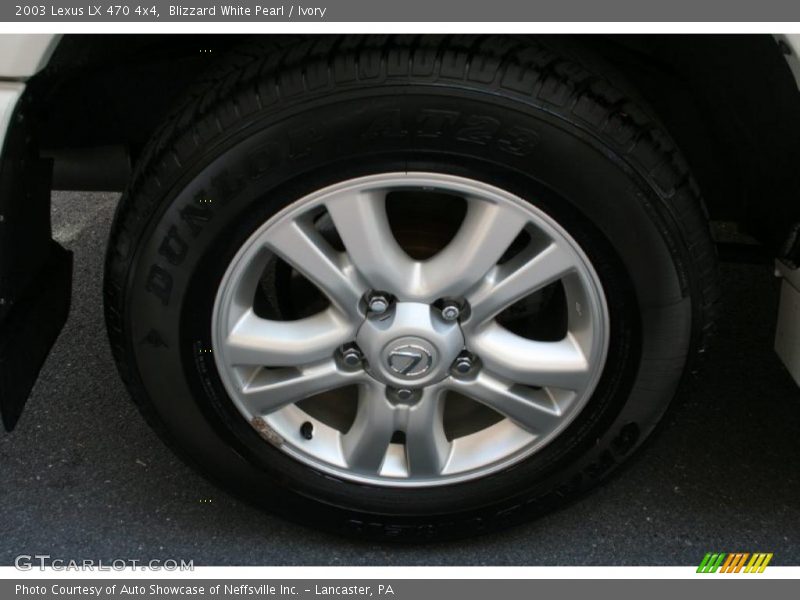 Blizzard White Pearl / Ivory 2003 Lexus LX 470 4x4