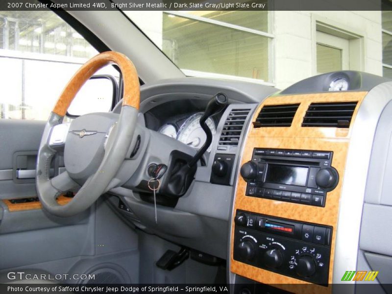 Bright Silver Metallic / Dark Slate Gray/Light Slate Gray 2007 Chrysler Aspen Limited 4WD