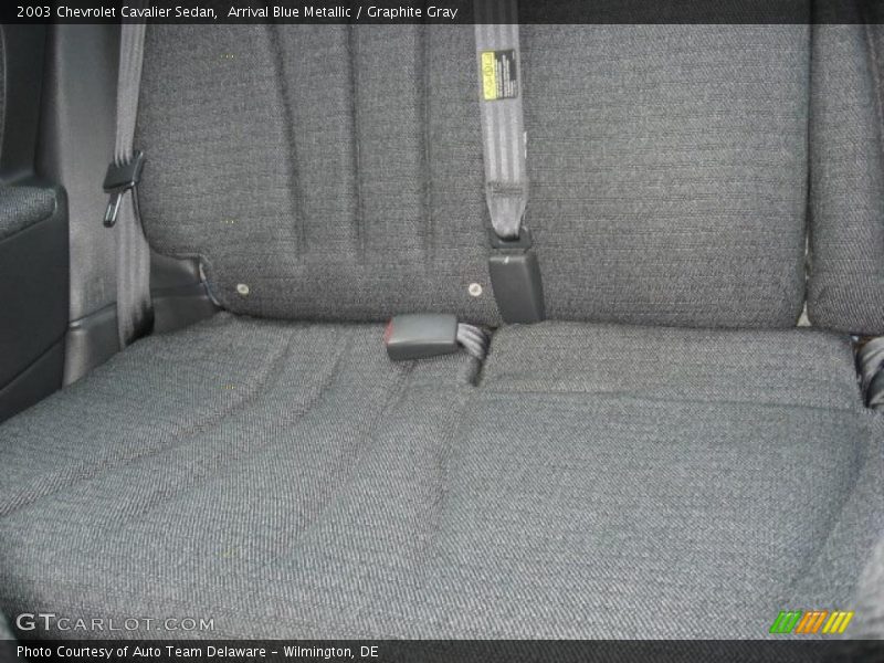 Arrival Blue Metallic / Graphite Gray 2003 Chevrolet Cavalier Sedan