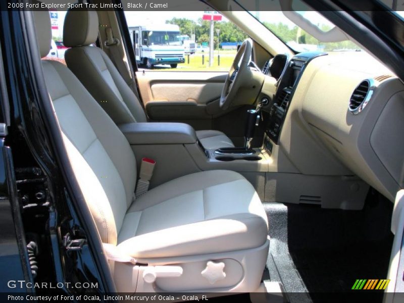 Black / Camel 2008 Ford Explorer Sport Trac Limited